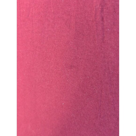 Wonder Woman Womens V-Neck T-Shirt Size L  100% Cotton  Red & Gold Logo - Picture 2 of 4